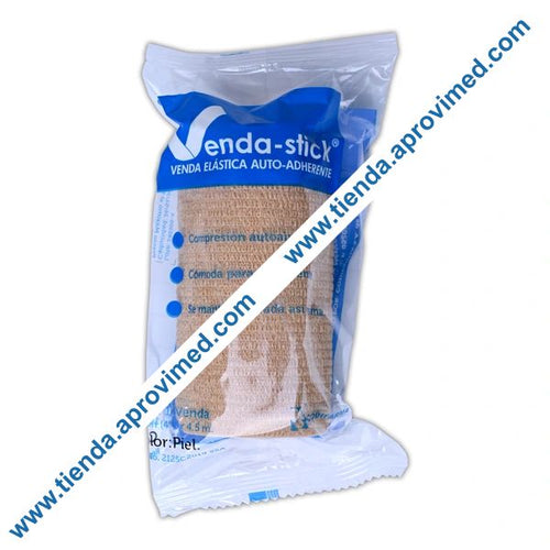Venda elástica autoadherente de piel — 10 cm x 4.5 m