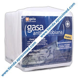 Gasa compuesta antimicrobiana estéril con cloruro de plata — Caja 100 pzas