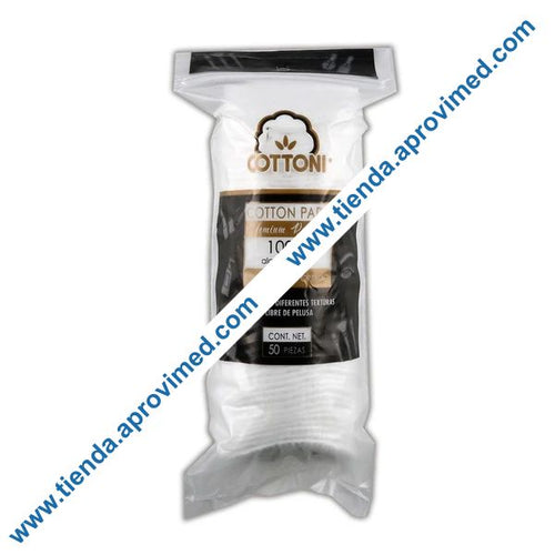 Discos de algodón facial premium — Paquete 50 piezas