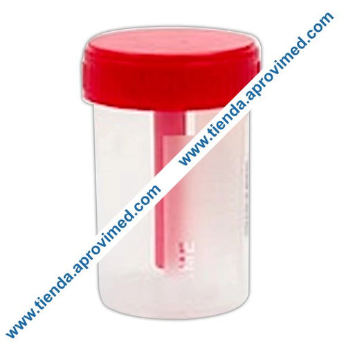 Frasco recolector de heces estéril — 60 ml