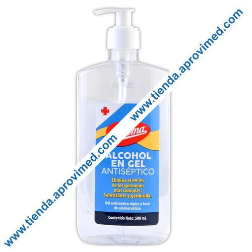 Alcohol en gel antiséptico 70° — Atomizador 500 ml