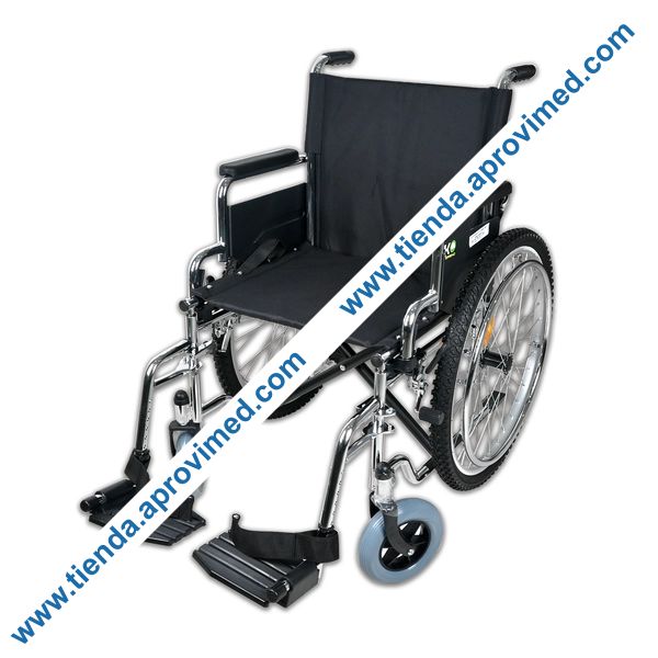 Silla de ruedas todo terreno para movilidad activa - Color negro