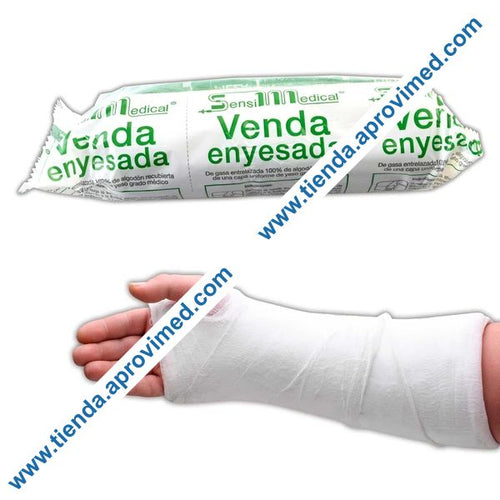 Venda enyesada para inmovilización SensiMedical 15 cm x 2.75 m