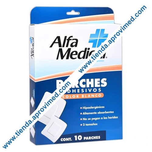 Parches adhesivos mixos para heridas — Caja 10 pzas