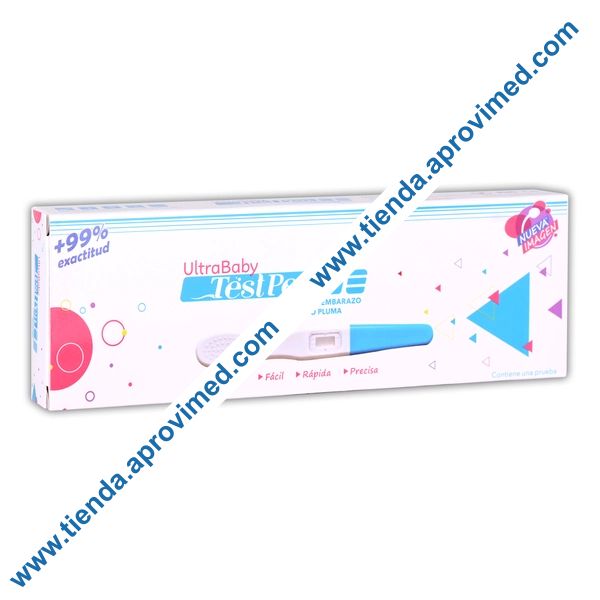 Prueba de embarazo Ultra Baby Test tipo pluma — 1 unidad