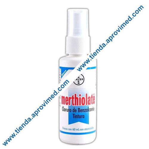 Antiséptico en solución con atomizador para heridas — 60 ml