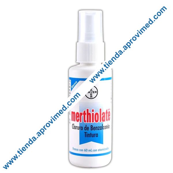 Antiséptico en solución con atomizador para heridas — 60 ml