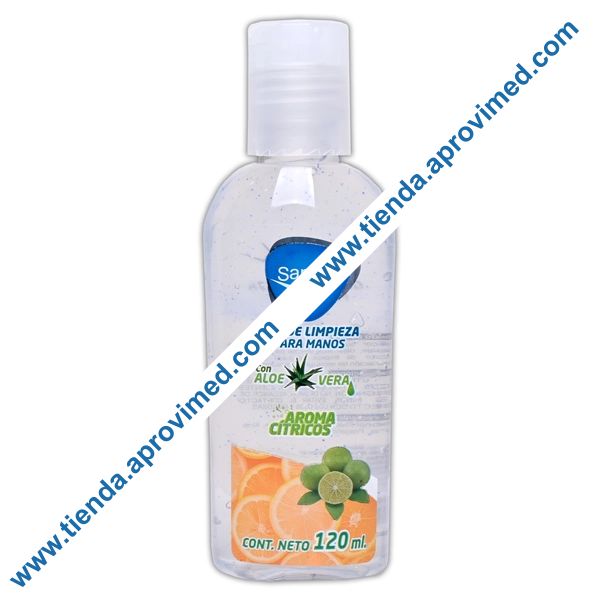 Gel antibacterial Sanax 120 ml para manos