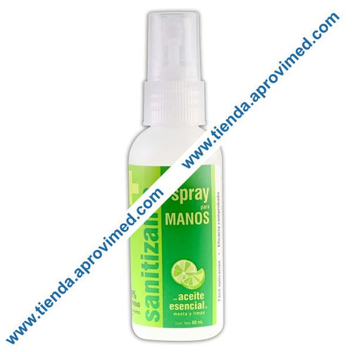 Desinfectante para manos con aroma a menta y limón — 60 ml