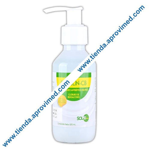 Jabón líquido antiséptico para manos al 1% — 120 ml