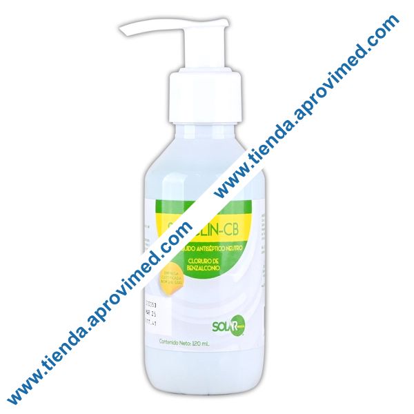 Jabón líquido antiséptico para manos al 1% — 120 ml
