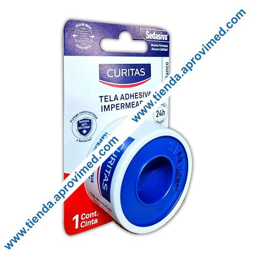 Cinta adhesiva de tela hipoalergénica para heridas — 4.5 m