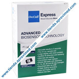 Glucómetro On-Call Express para monitoreo de glucosa en sangre