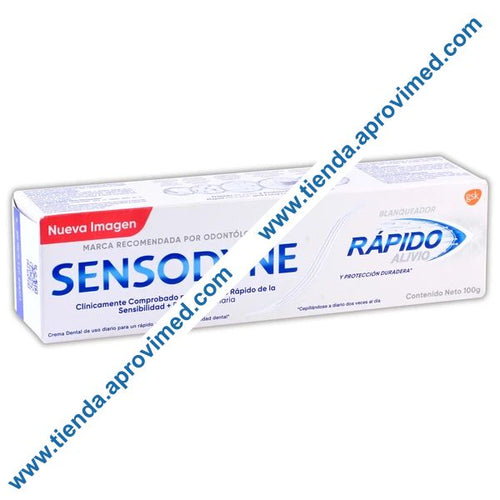 Pasta dental para dientes sensibles con blanqueador — Tubo 100 g