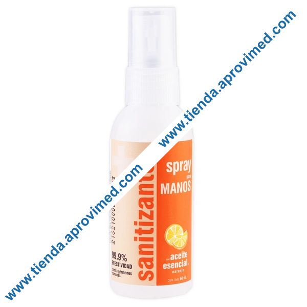 Desinfectante de manos en spray 60 ml — Protección efectiva y rápida