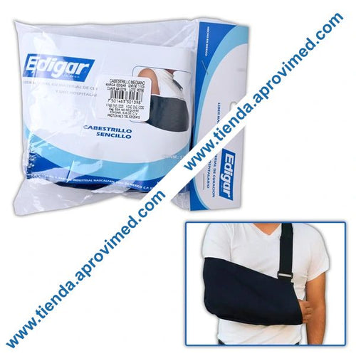 Cabestrillo ortopédico sencillo para inmovilización del brazo — Talla Mediano