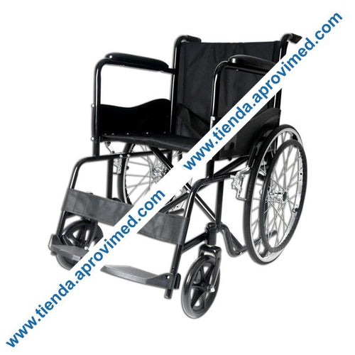 Silla de ruedas estándar Super Confort 18" color negro
