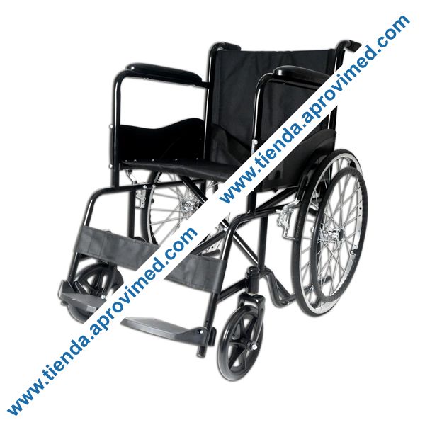 Silla de ruedas estándar Super Confort 18" color negro