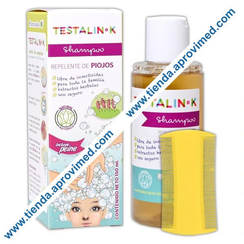 Shampoo repelente de piojos con peine — 150 ml