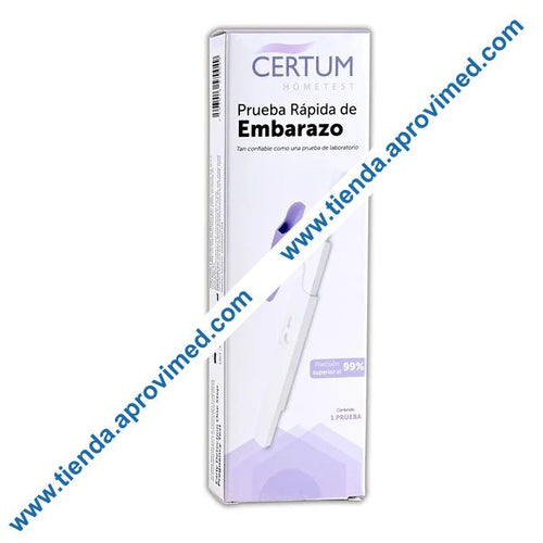 Prueba de embarazo Certum tipo pluma — 1 dispositivo