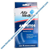 Apósito de fijación transparente para heridas — Caja con 5 pzas