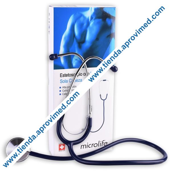 Estetoscopio sencillo para auscultación médica — 1 pza