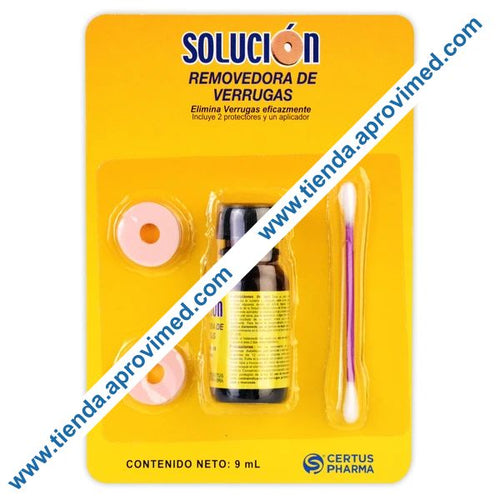 Solución para remover verrugas — 9 ml