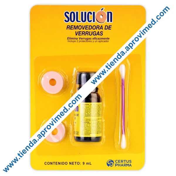Solución para remover verrugas — 9 ml