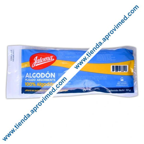 Algodón absorbente suave para cuidados médicos — Bolsa 10 g