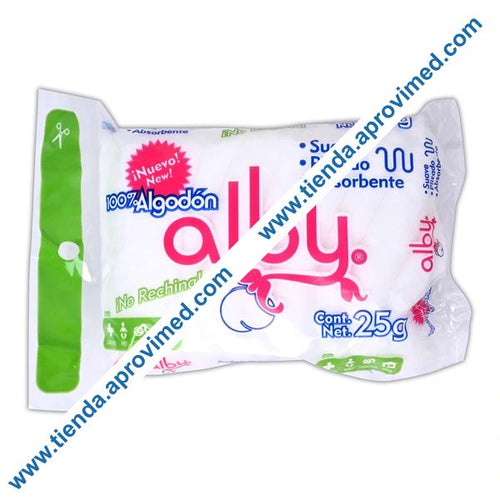 Algodón absorbente de alta calidad — Bolsa 25 g