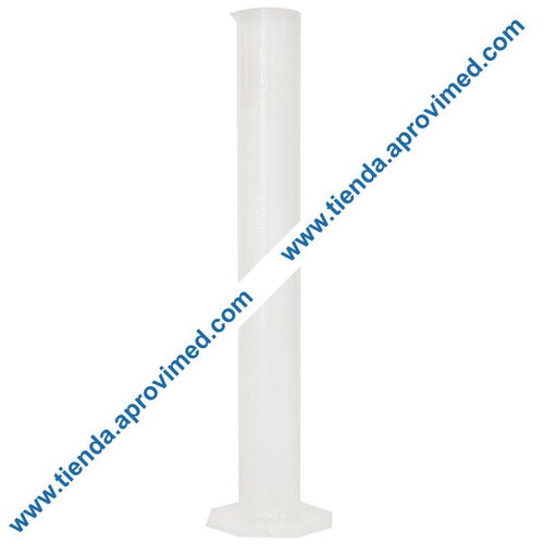 Probeta graduada de plástico 250 ml — Ideal para mediciones precisas