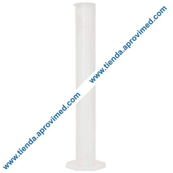 Probeta graduada de plástico 250 ml — Ideal para mediciones precisas