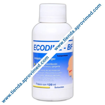 Solución Antiséptica Bucofaríngea de Yodopovidona para Higiene Oral - 120 ml