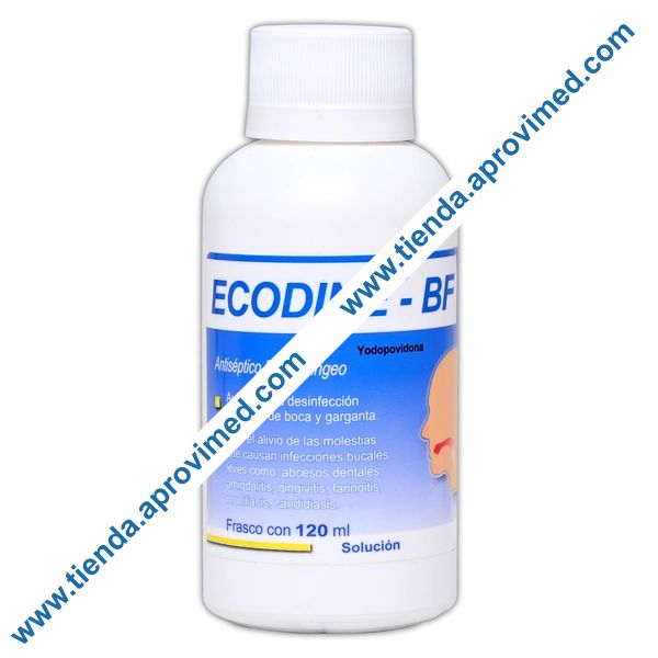 Solución Antiséptica Bucofaríngea de Yodopovidona para Higiene Oral - 120 ml