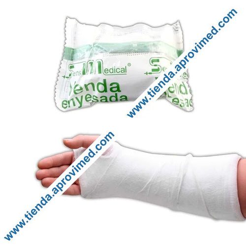Venda enyesada para inmovilización SensiMedical 5 cm x 2.75 m