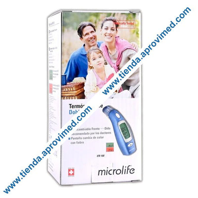 Termómetro infrarrojo Microlife para medición sin contacto