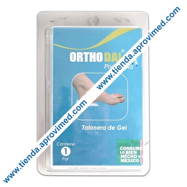 Taloneras de Gel para Alivio de Dolor — Paquete 1 par