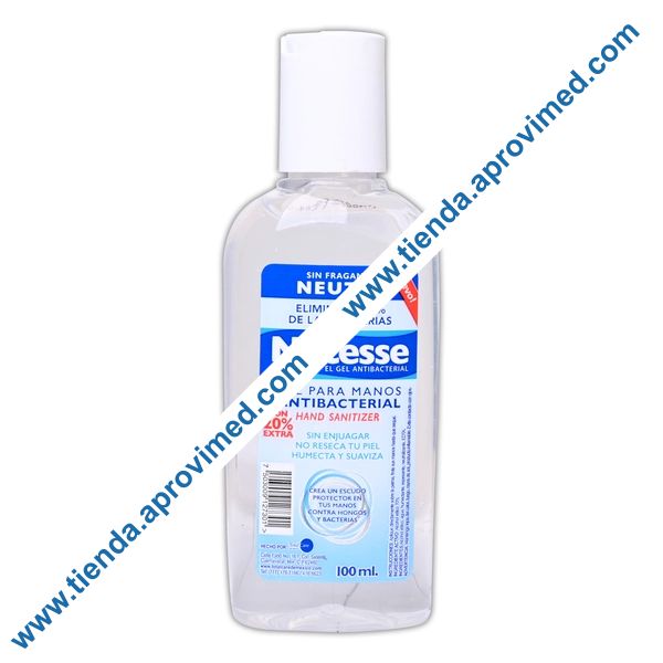 Gel antibacterial Nutesse 100 ml para manos