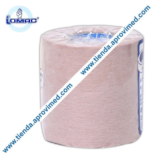 Cinta adhesiva microporosa color piel para heridas — Rollo 5 cm x 10 m