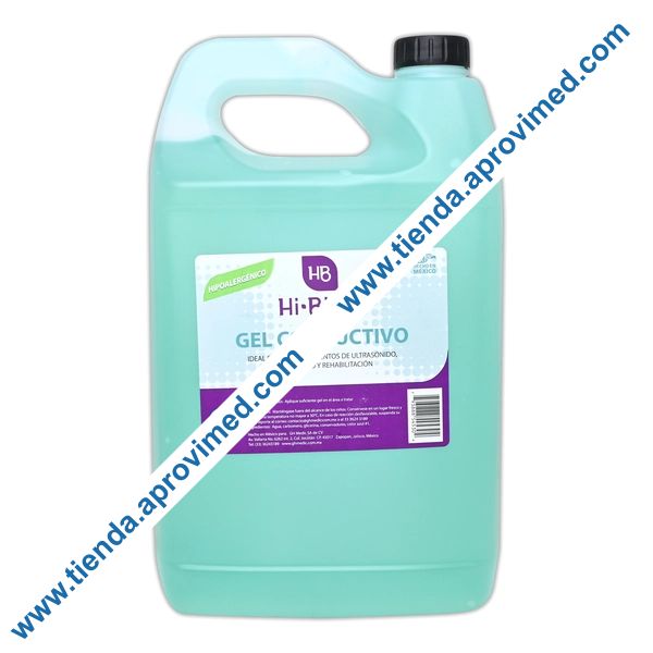 Gel conductor para ultrasonido y procedimientos médicos — Galón 3.785 L