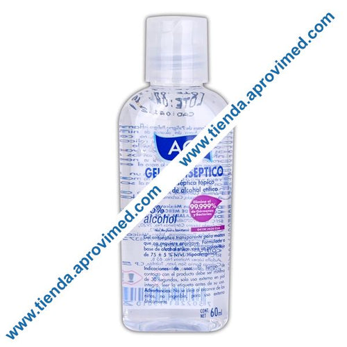 Gel Antibacterial de Alcohol al 75% — 60 ml