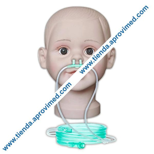 Cánula nasal pediátrica para oxigenoterapia — 1 pieza