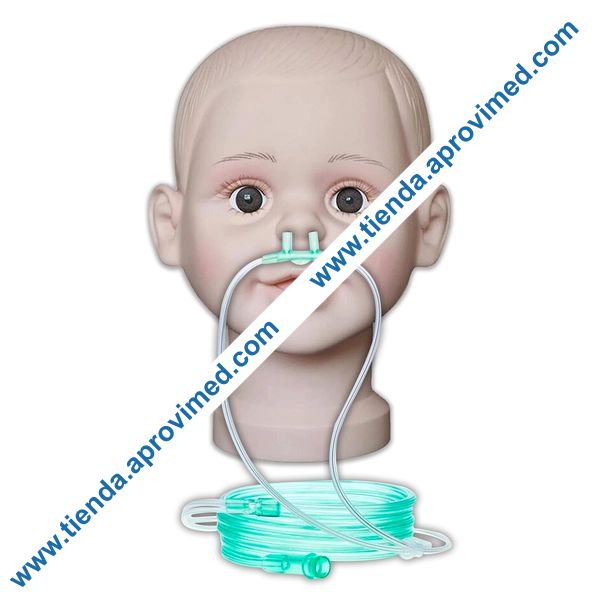 Cánula nasal pediátrica para oxigenoterapia — 1 pieza