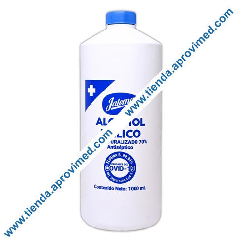 Alcohol Etílico Desnaturalizado 70% — Frasco 1000 ml
