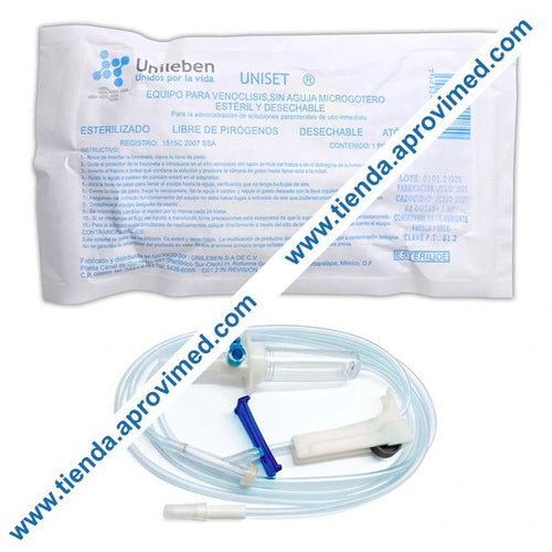Microgotero estéril para infusiones — 1 pieza