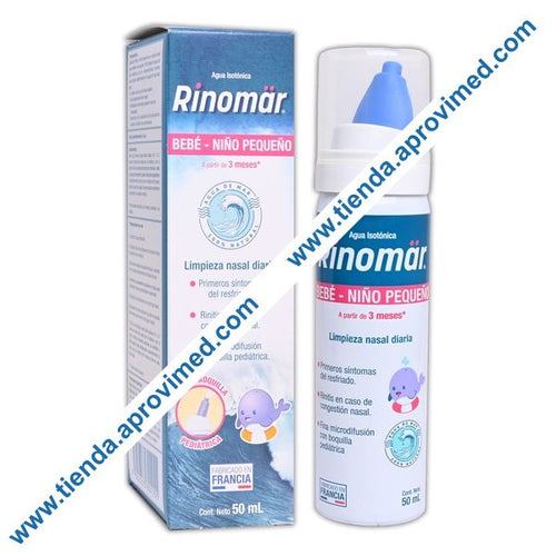 Solución Nasal de Agua de Mar para Bebés — 50 ml