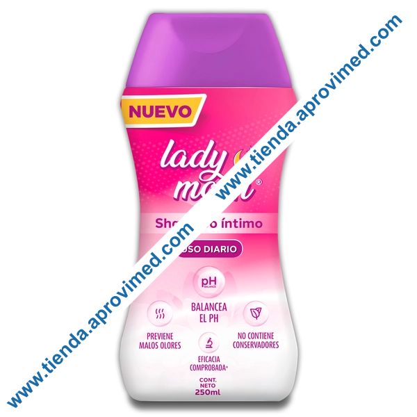 Shampoo íntimo de uso diario para mujer — 250 ml