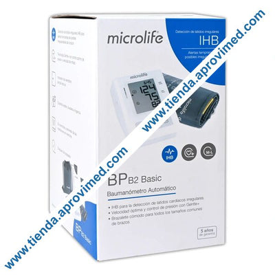 Baumanómetro digital Microlife con brazalete automático