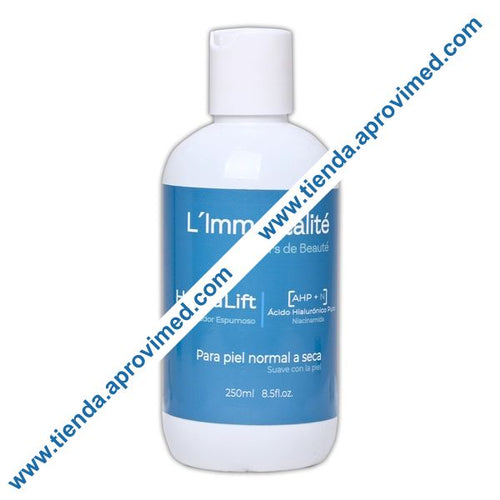 Gel limpiador facial espumoso para piel normal a seca — 250 ml