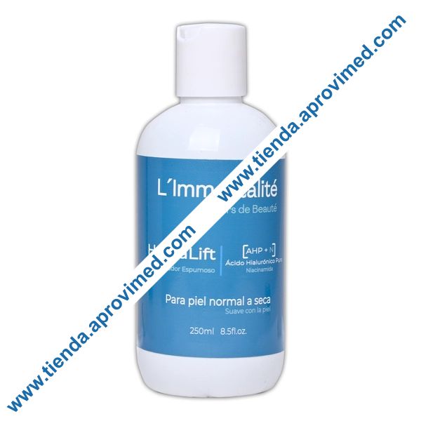 Gel limpiador facial espumoso para piel normal a seca — 250 ml